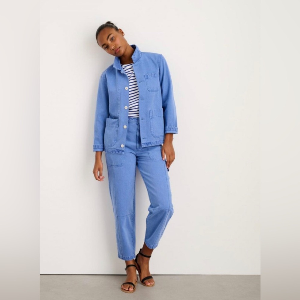 Alex Mill Phoebe Pant Recycled Denim French Blue